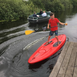 Suppen in de weerribben