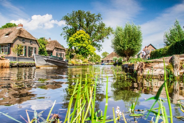 insta verhaal foto vanaf het water